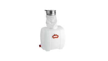 Collecting vessel 60 litres with filter hose