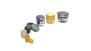 agate with lid and seal ring <i>classic line</i>